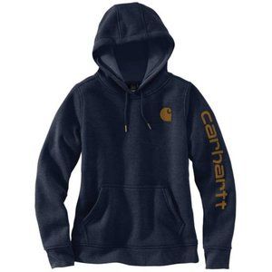 Carhartt 102791 - Women's Clarksburg Graphic Sleeve  Sweatshirt - Navy Heather